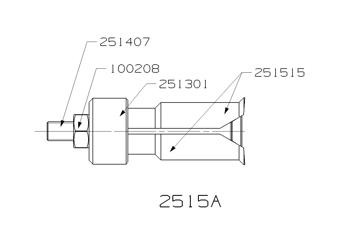 EXTRACTOR DE PINZA INTERIOR FORZA SERIE 2500